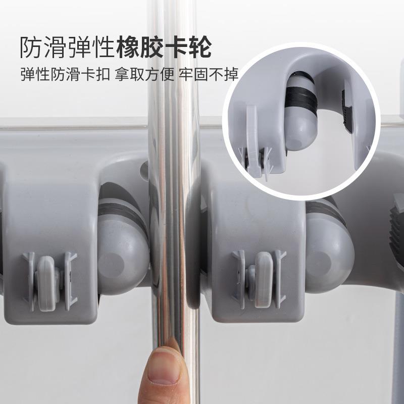 落地式挂钩墩布收学校清洁商用MDG工具可移动纳不锈拖把扫钢把架