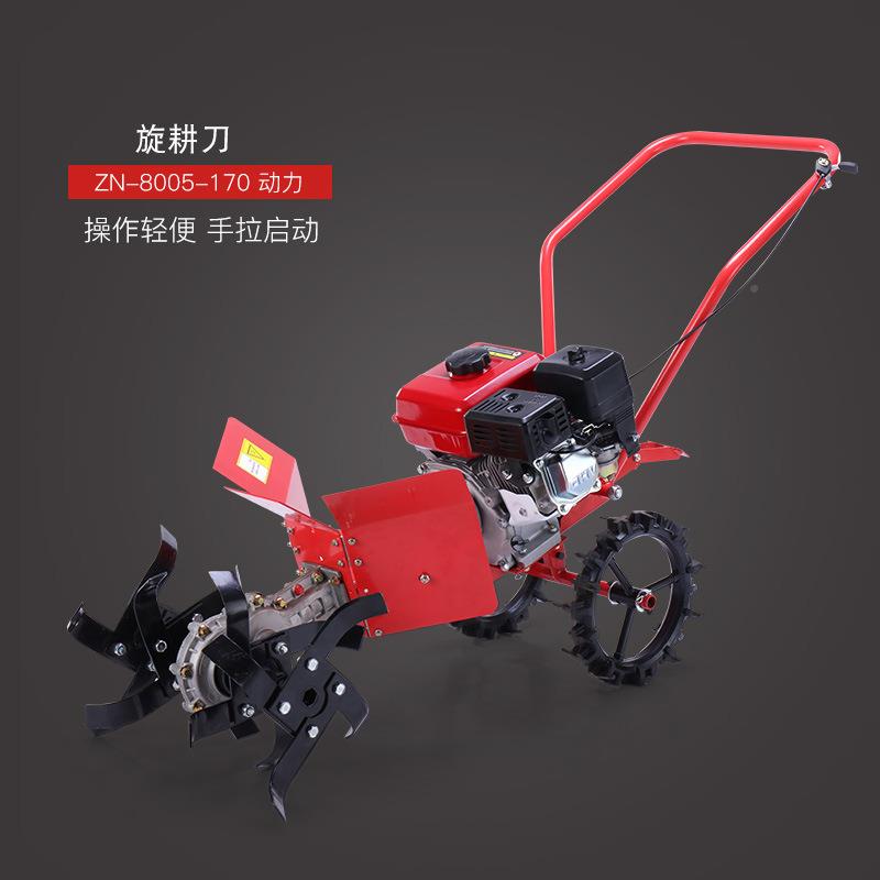 厂家直供多功汽油用微耕DED能地机四冲程使简易通用耕除草机松土