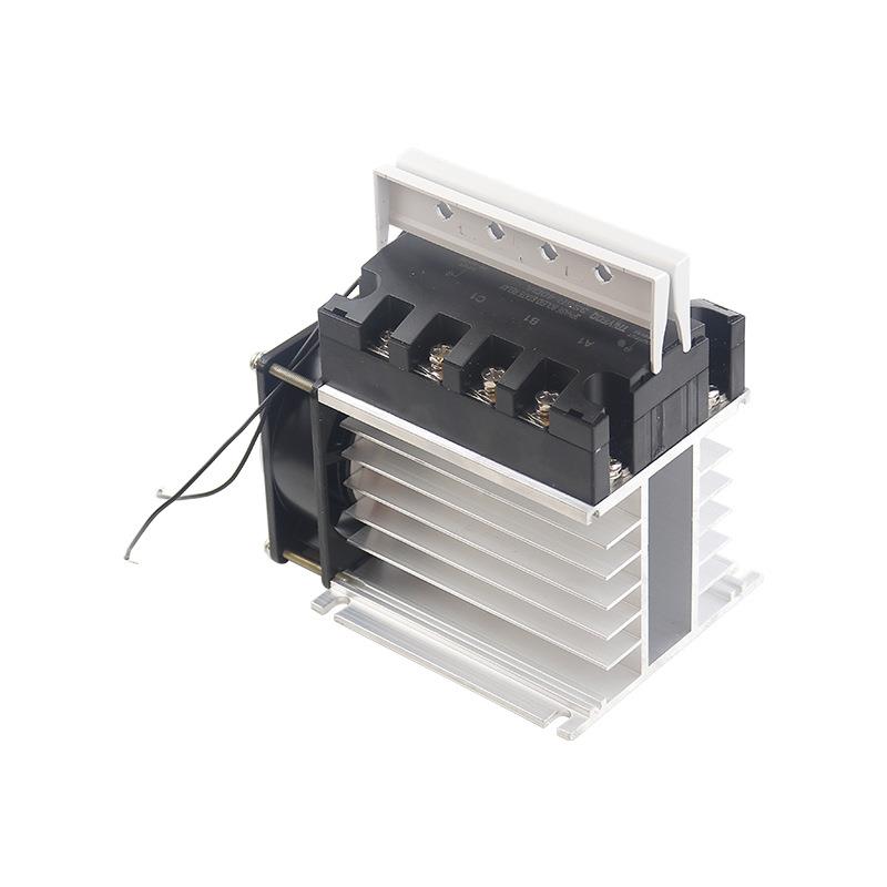 三相固态电继器直流控交流38V40ASSR-D303KCW203840ZA散热器