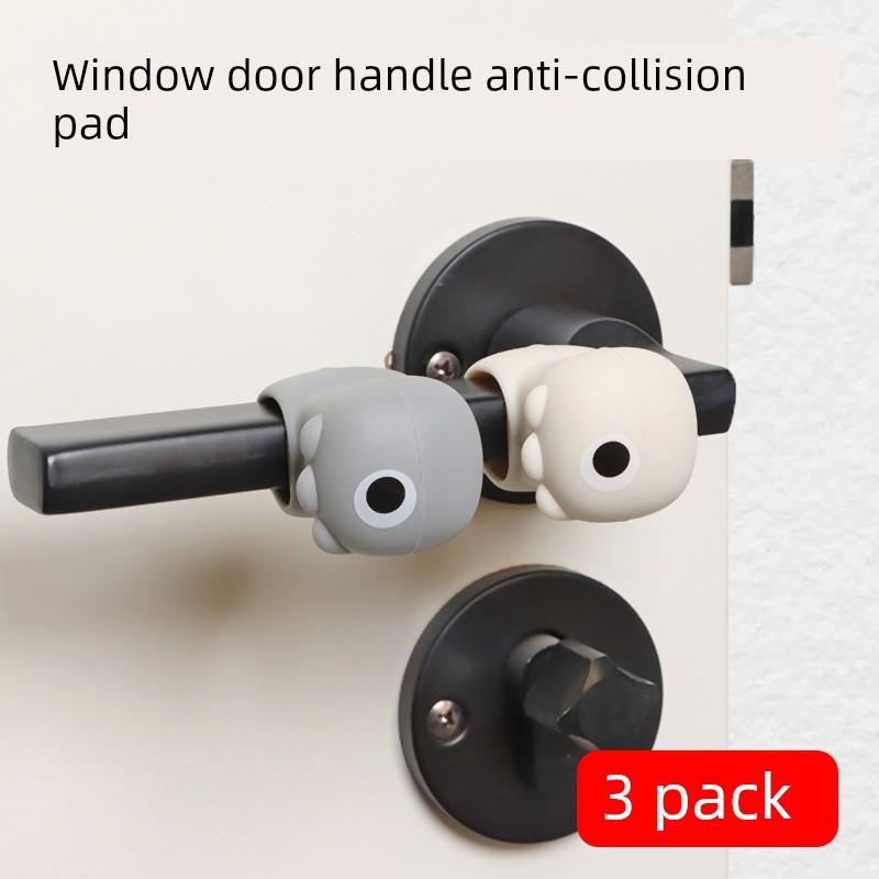门把手防撞垫硅胶防撞垫门后窗拉手防撞墙无声门吸力门塞