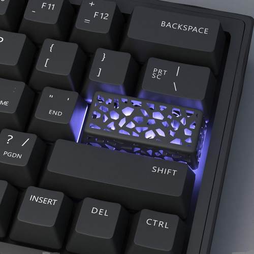 镂空透光键帽 树脂空格键机械键盘回车键个性立体按键帽透光ESc