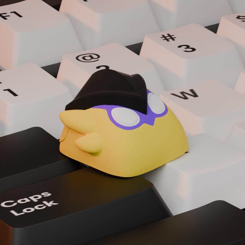 无畏契约皮蛋个性键帽瓦罗兰特游戏二次元风客制化机械键盘创意