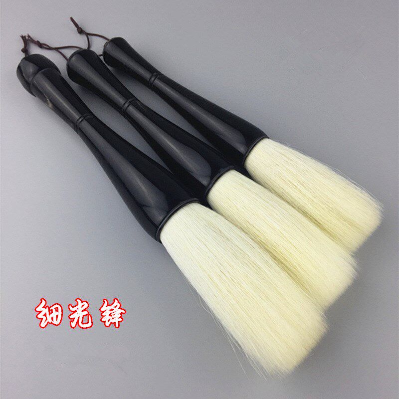 羊毫斗笔 兼毫狼毫榜书笔对联A笔大抓笔提斗大字笔大号京楂笔毛笔