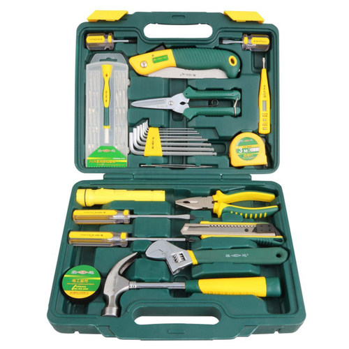 SD/胜达工具 55件家用花园工具套装组合 五金车载工具箱