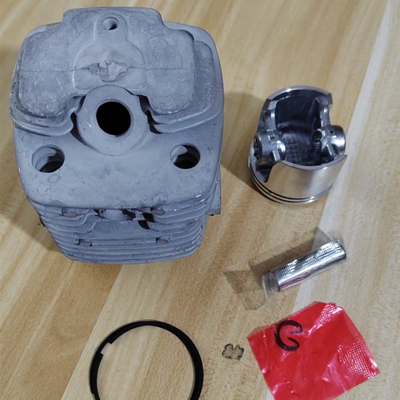 华盛3F-30永佳3WF-30 DMC800汽油施肥机配件G5K汽缸头1E46F活塞环