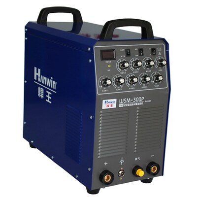 广州焊王WSM-300P逆变直流脉冲水冷多功能氩弧手工电氩弧焊机380V
