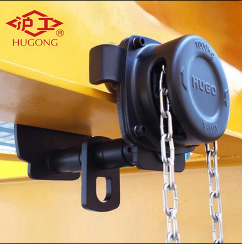 新款防撞手拉小车1T2吨3T5T10吨手推小车手拉葫芦单轨跑车