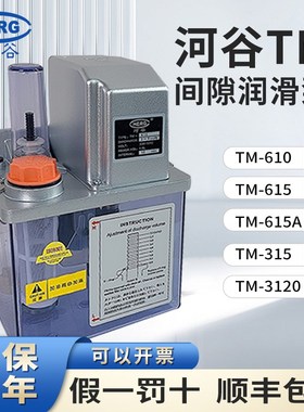 正品HERG河谷TM型自动间歇润滑泵TM-615A630/10电动润滑油泵3120