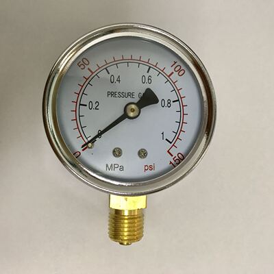 压力表 Y-60 pressure gauge 1mpa 150psi 直径60mm 螺纹m14x1.5