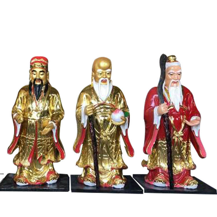 树脂木雕神像福禄寿神像禄财神图片福神图片寿星老图片