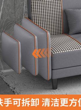 布艺店沙床小户型易网红款客发厅出租房公寓服装EUE简折叠两用单