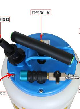 15升手动气动两用抽油油机更动抽油器气动抽油机81219机手刹车油