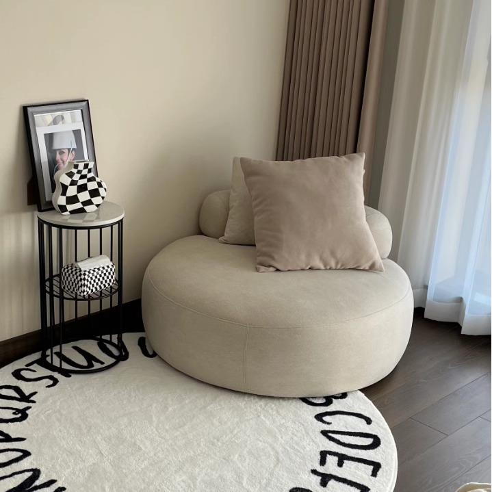 4I写意空间糯WVB糍榻榻现代米客厅懒人奶油可躺可睡休闲凳阳台米