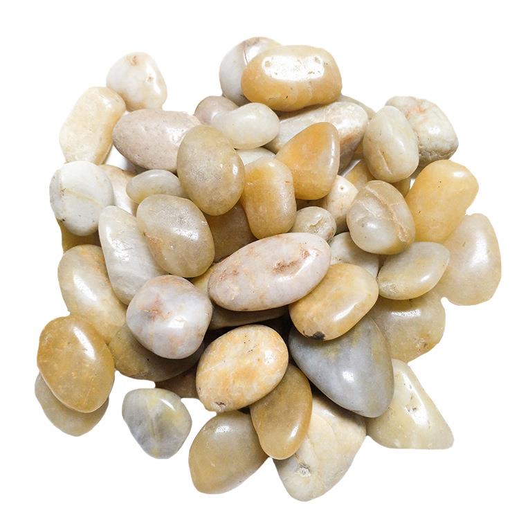 白雨花景观石色庭院装石饰鹅卵园ECW石林景观石铺地小石子