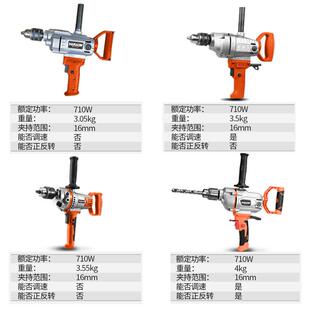奈尔汇飞机子钻大功率油漆87腻粉水泥搅机多能打灰机电钻灰搅拌功