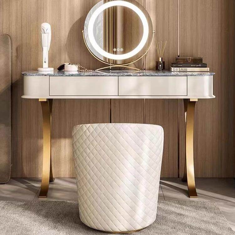 轻奢卧化妆凳家用梳妆无品牌/台凳子网红代椅拍照现客厅简约美妆