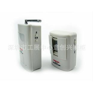 功分体迎宾器红外感应门FMG铃宾器报能迎警无线感应门铃