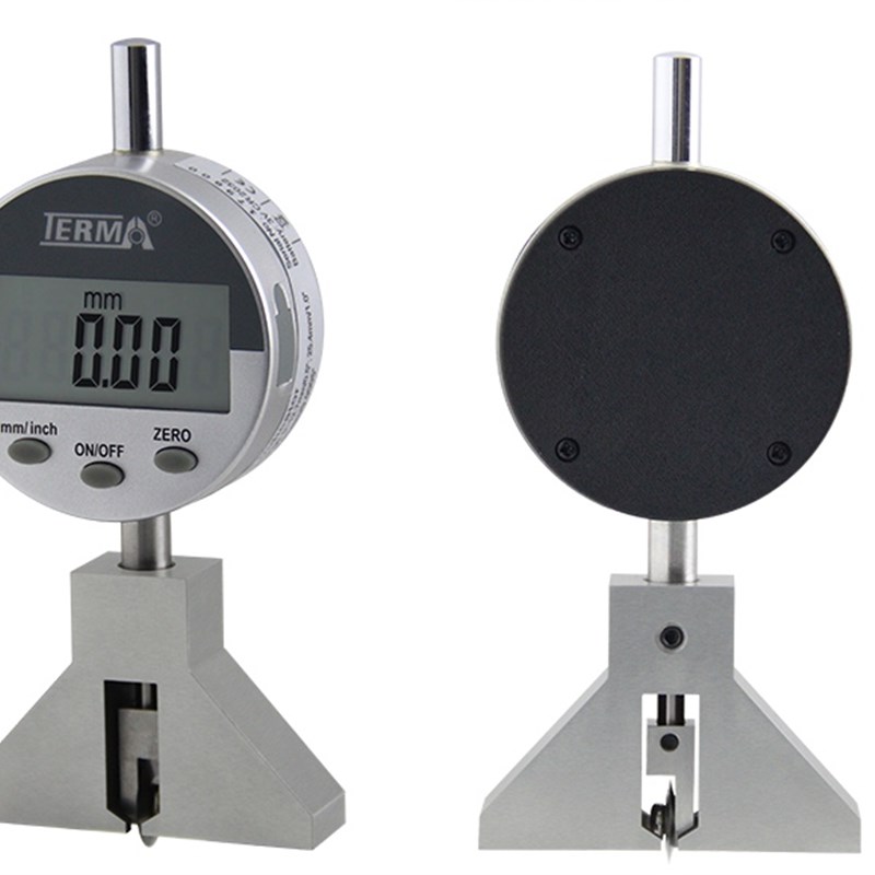 PCB耗材V槽残厚仪 V-CUT深度计 数显V槽残厚深度计 残厚测量仪