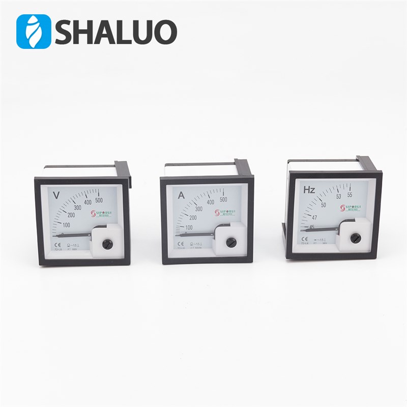 柴油发电机组开关箱专用配套电压表电流表频率表SQ72 72T1通用