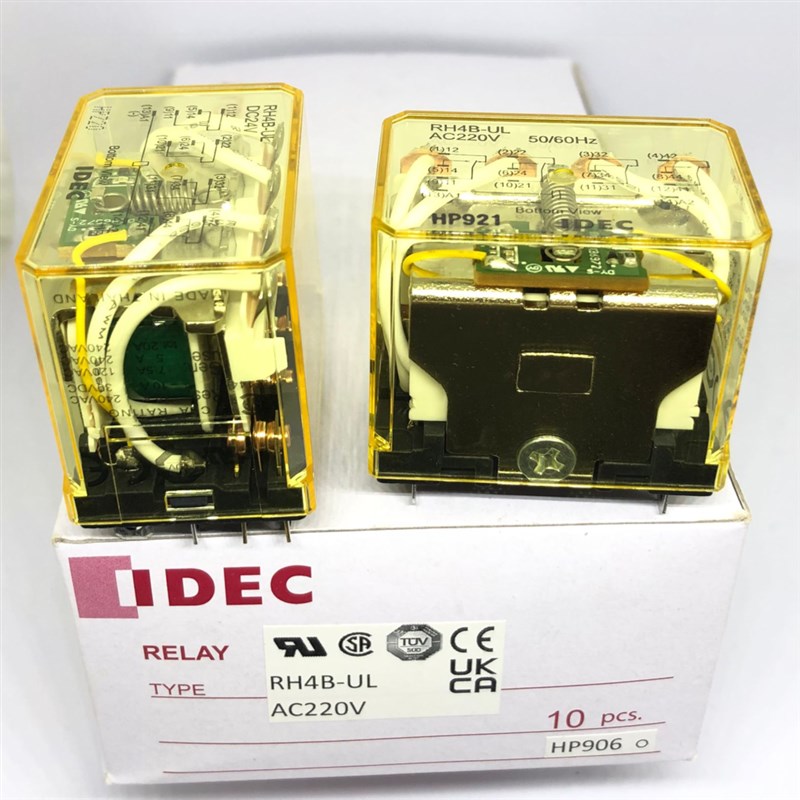 IDEC和泉RH4B-UL-AC220V ULAC220V RH4B-UL-DC24V继电器ULDC24V12