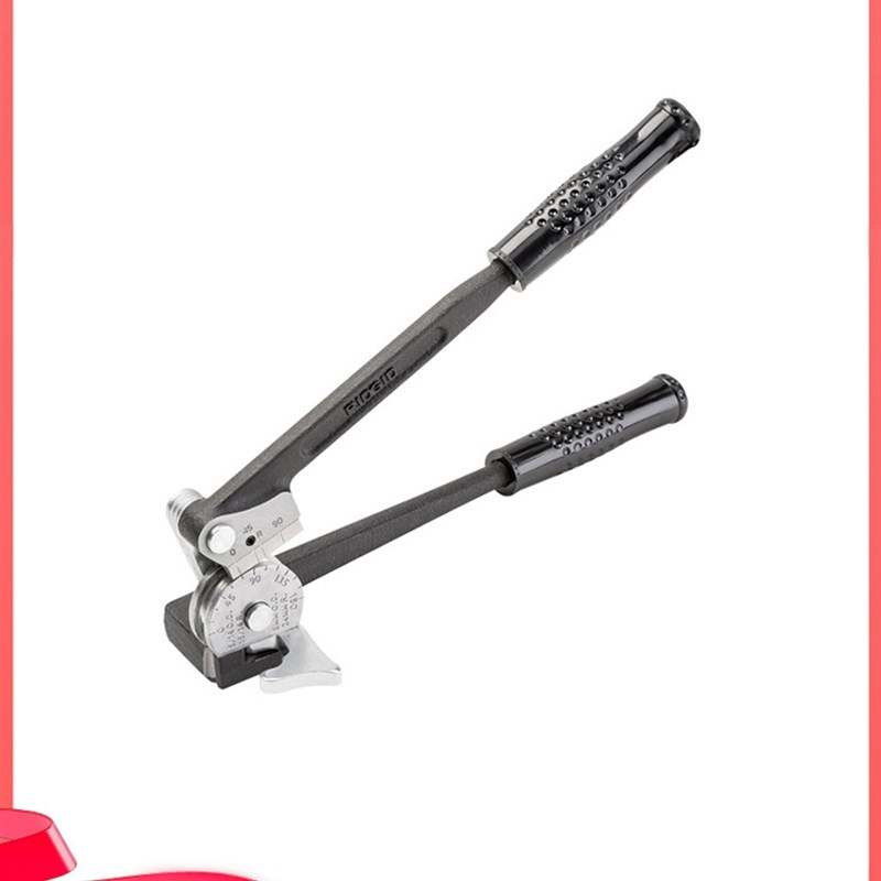 里奇铜管镀锌铁不锈钢管地暖水仪表穿线空调管手动弯管器折弯工具