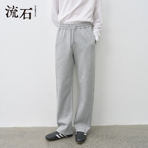 riverstone男装珠地棉弯刀长裤