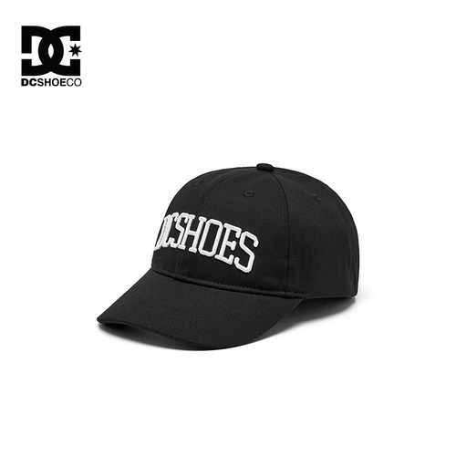 DCSHOES CAP 黑色棒球帽男女款防晒帽美式街头运动帽遮阳帽鸭舌帽