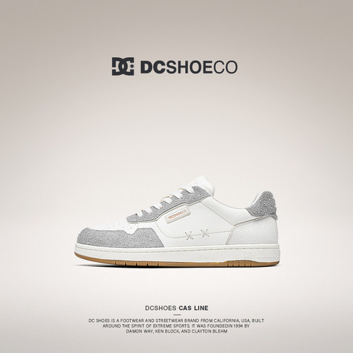 DCSHOES MOIRE 头层牛皮秋季新款板鞋男款轻奢老钱风休闲鞋子男鞋