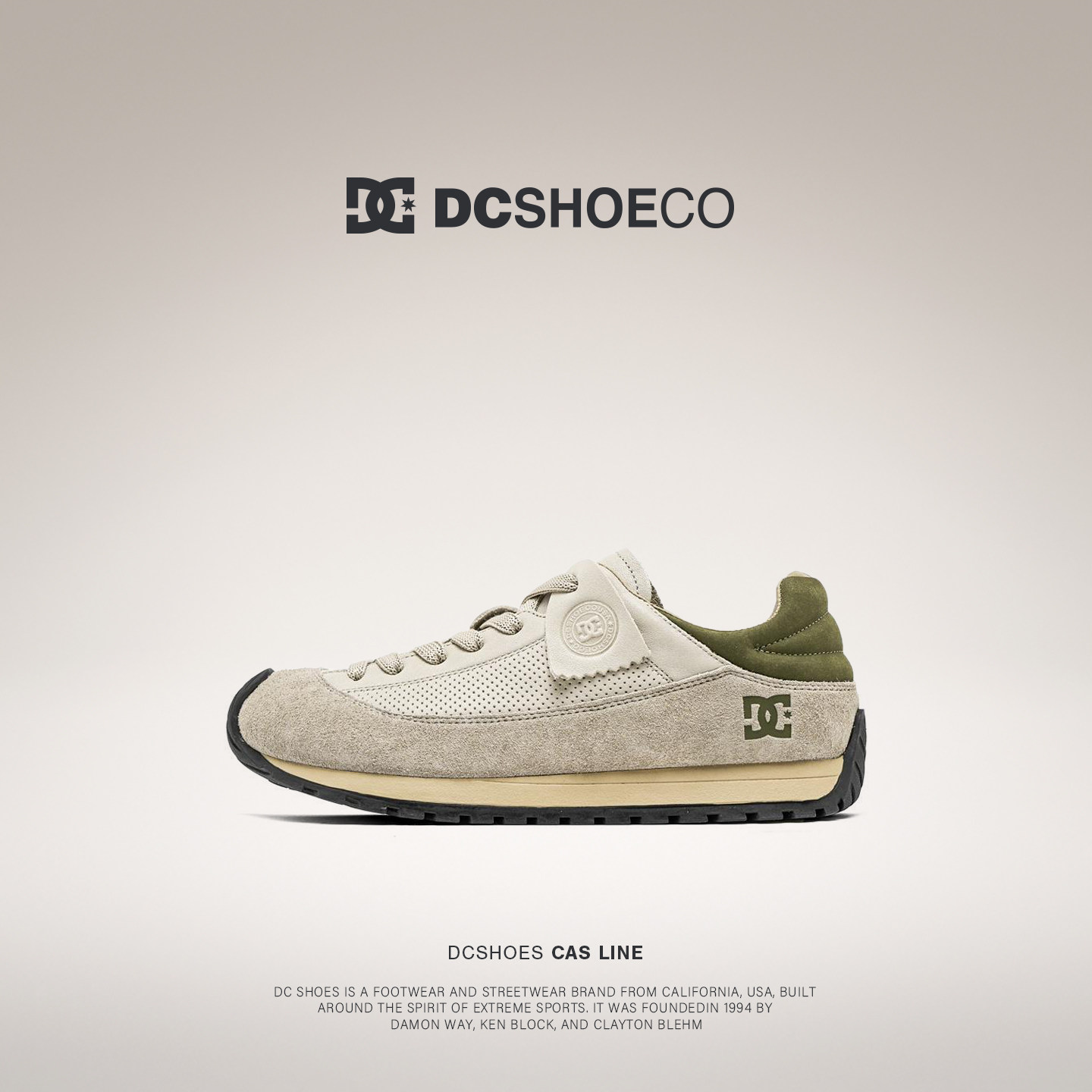 DCSHOES Moab 山系户外阿甘鞋子男鞋2026新款真皮薄款休闲运动鞋