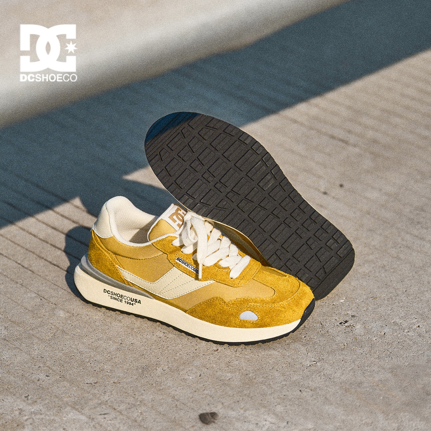 DCSHOES SANTA CRUZ 男士休闲鞋运动阿甘鞋2026秋季新款透气男鞋