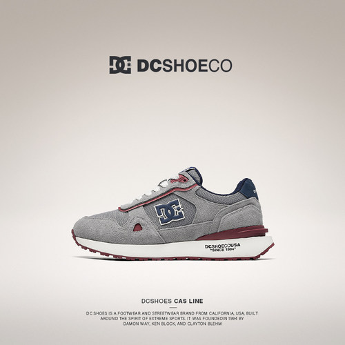 DCSHOES  V-Run 男士鞋子2026新款春夏厚底阿甘鞋男鞋休闲运动鞋