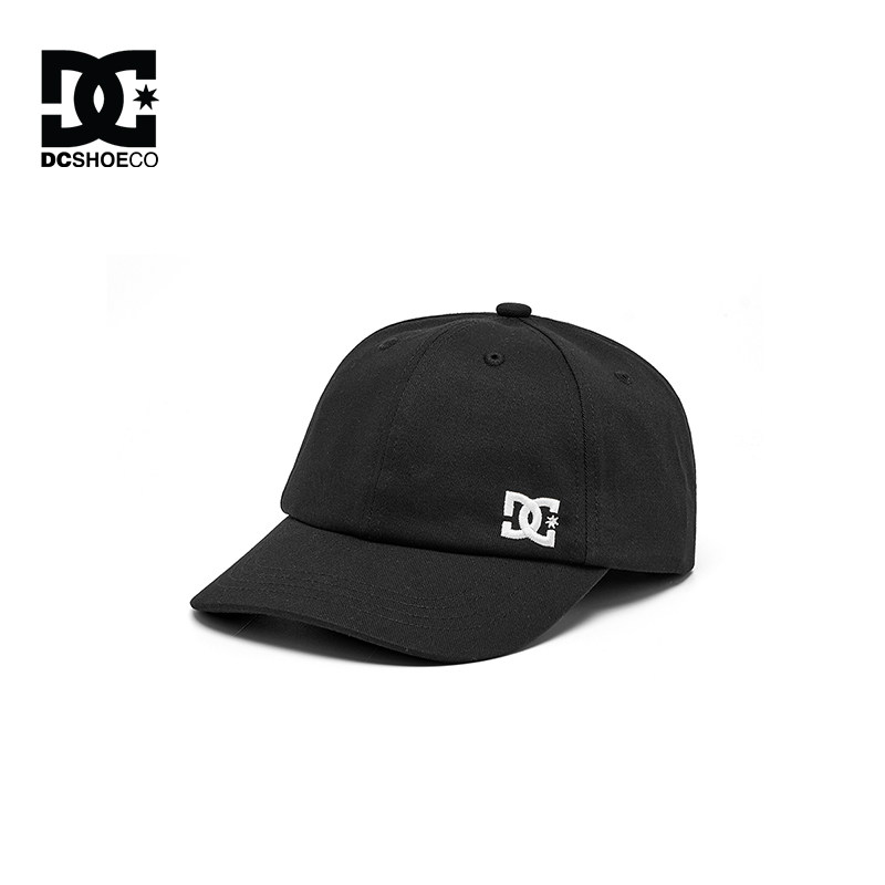 DCSHOES CAP 户外遮阳棒球帽黑色百搭鸭舌帽男女运动帽防晒帽四季