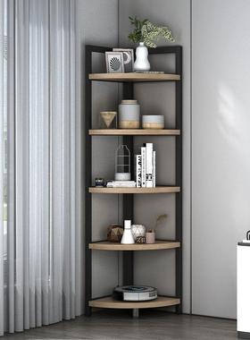 客4917厅角柜卧墙角柜三角储物架拐三角圆弧架形角柜厨房室转角置