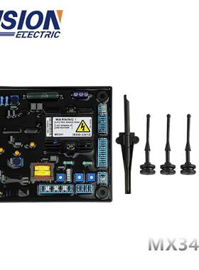 MX41发电机配件自动电压节器E0调0调0-23412压板稳压器AVRMX33无