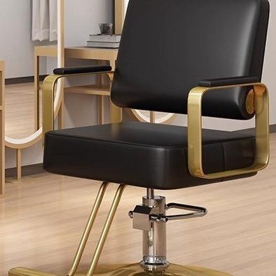 高端美发无品牌/椅子网潮专款理发店剪发红约椅现代简升降发廊用