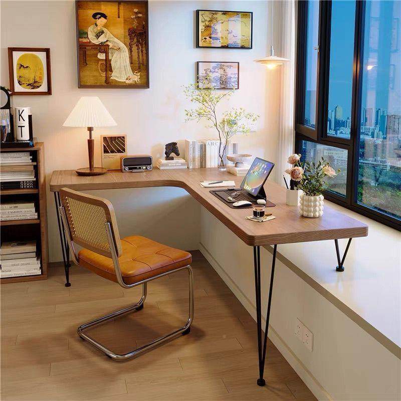 实木转桌角电脑桌低书学生卧室学高习桌拐角脚l型飘窗FRF桌新品