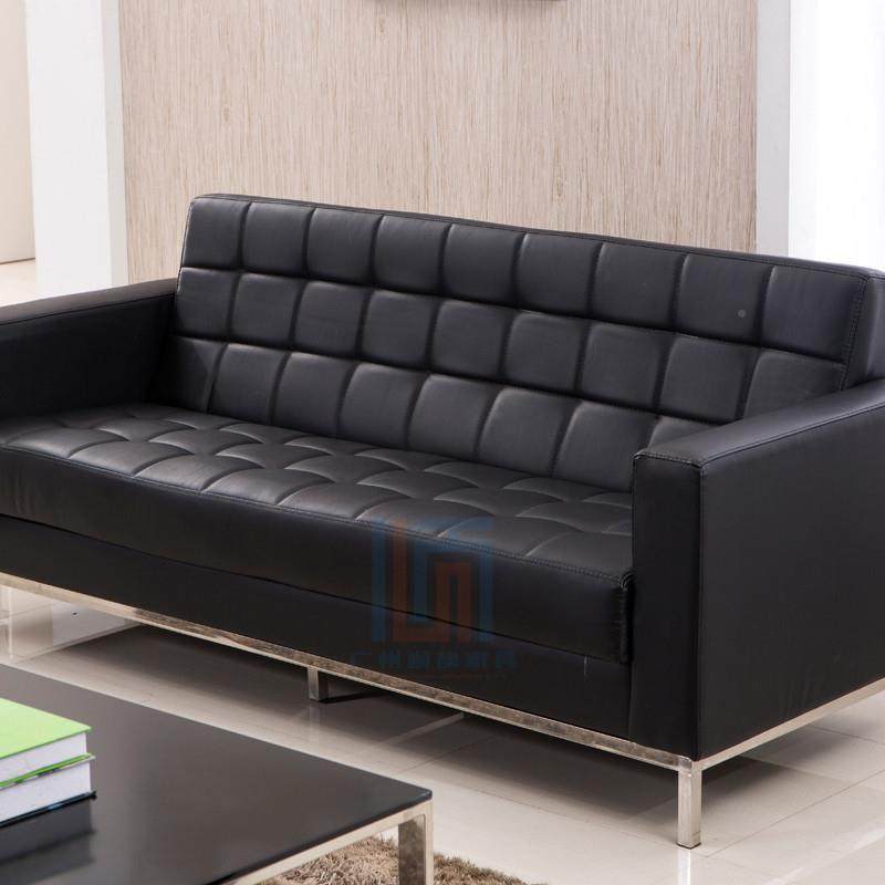 办公沙务发人简约现代三位办待公家具会客商接办FSB公室沙发茶几