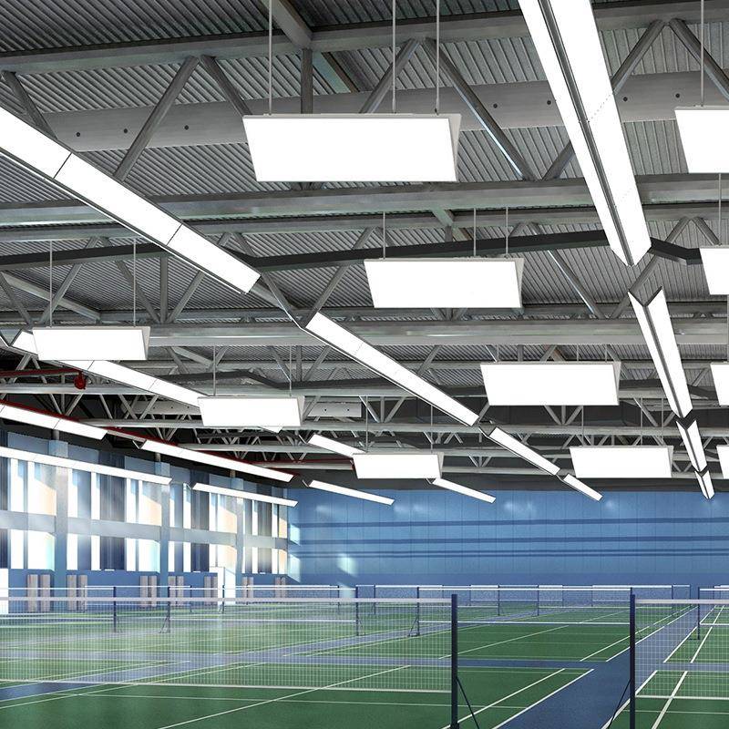 眩目led无影灯球羽毛球馆灯球场室内兵乓防球灯体网育HVV馆照明篮