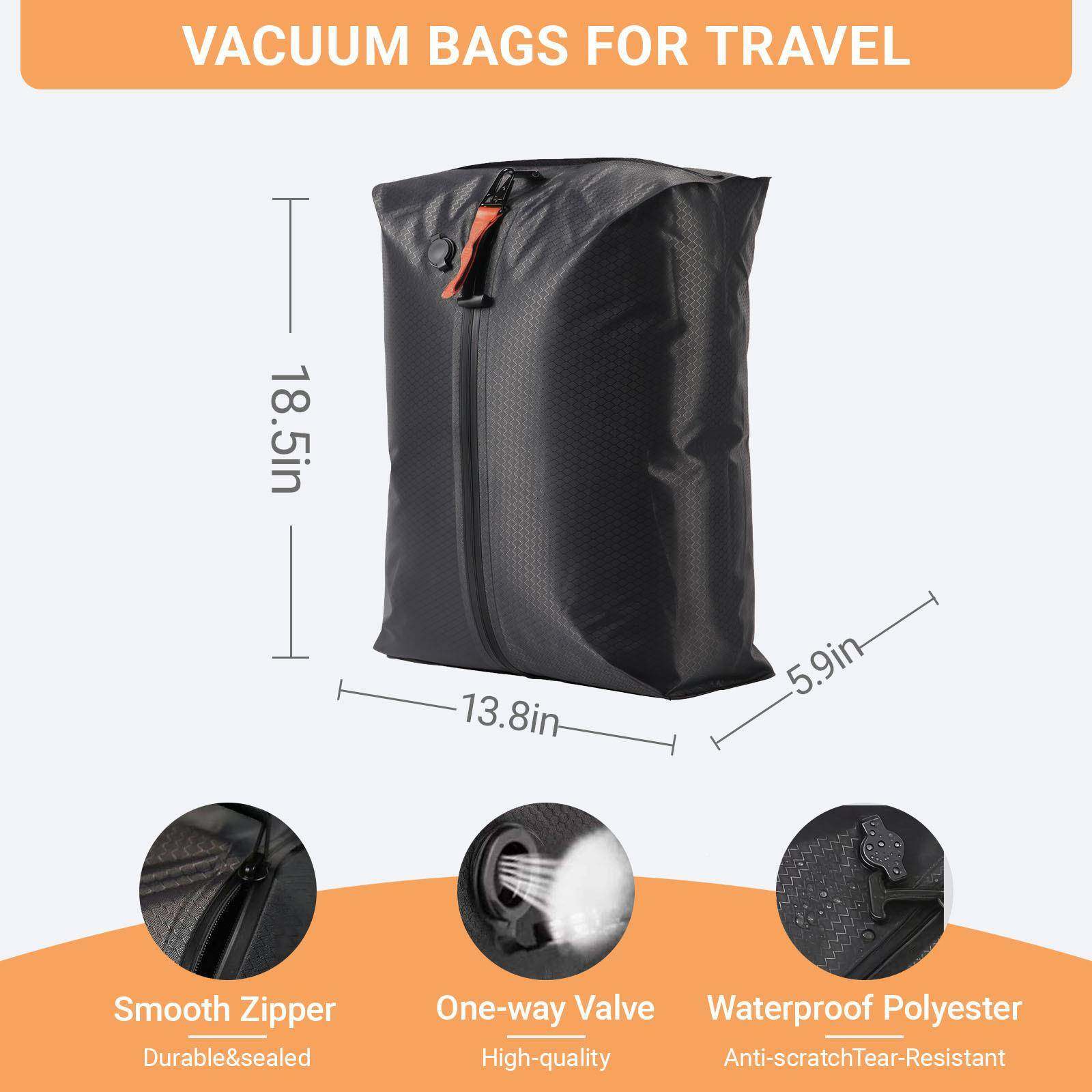 新压品真空缩气防密袋旅行便携收纳行包水袋李海PRT外爆款