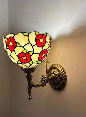 隆汇璟蒂凡尼现简约珠子花瓣妆代台镜前灯过化阳台道71995壁灯供