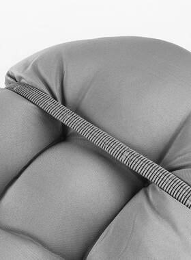 躺椅坐靠垫一体摇椅棉36686秋垫子四季通用加厚冬季折叠椅垫子青