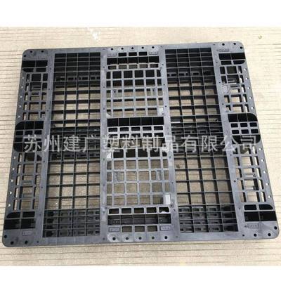 厂家生产210防静电1字托盘黑色防川静电板卡板栈12001210防静*100