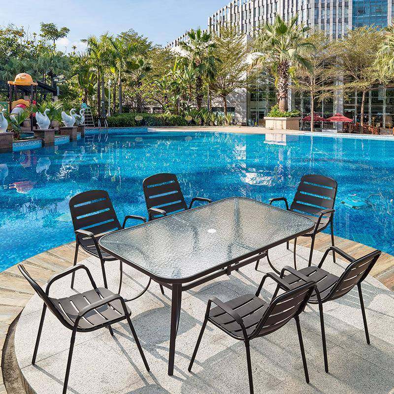 户花桌椅庭院铁艺台五件套园外茶LZW几组合室外露天阳商务接待休,电子元器件市场,其它元器件,淘宝优惠券,粉丝福利购,淘宝优惠卷
