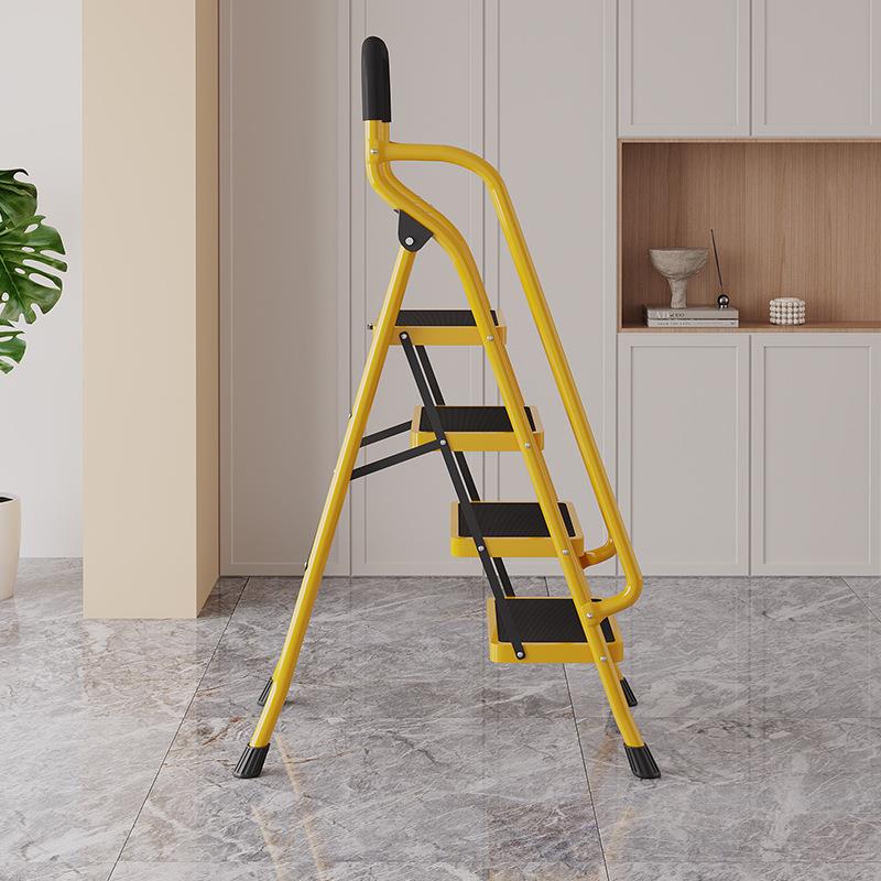 缩家用梯MBO子折梯字梯伸梯登高爬人梯装修梯加厚扶梯稳叠固