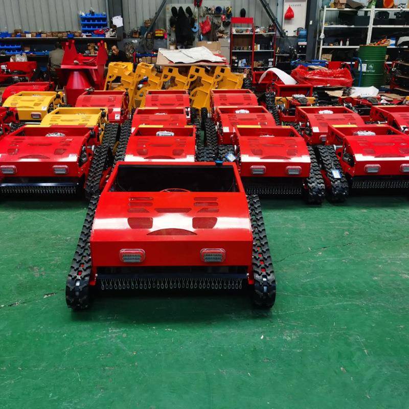全动能履带UXQ智遥控割草机开荒碎草机自草机燃油庭院果园多除种