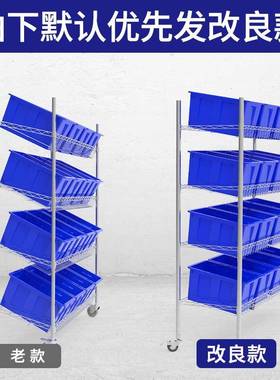 服装电商货车仓库捡货物流周转车快车递分拣拣HMV车线网拣推车货