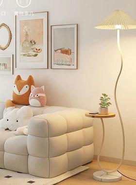 全光护眼落谱地灯百线无手褶机充一体客厅沙发茶984几台灯卧室氛