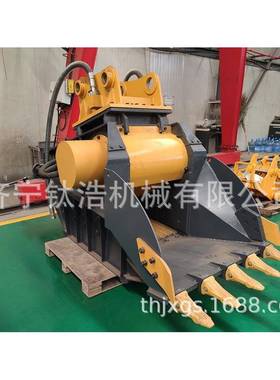 挖掘破碎斗,移智造大,矿山,51586山石,混凝土,砖块动破碎观机斗