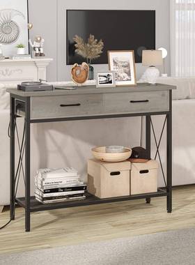 意式轻奢岩边几小户型现客厅沙发板代小茶几桌方双81823层铁艺形