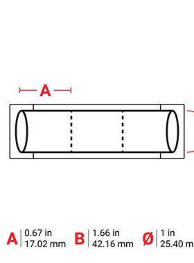 -2HX0100-2-GY-317.02x42.16贝迪B2HX-1000RADY-热缩套管聚烯/烃